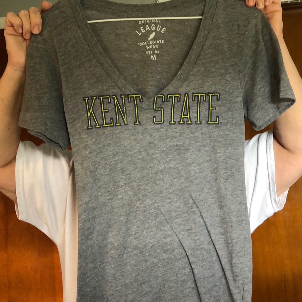 Kent State V-neck tee